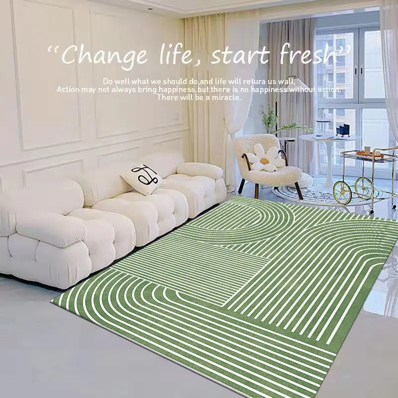 Tapis de Style Simple pour chambre à coucher, décoration de salon, pour la  maison d'adolescent, pour chambre à coucher, pour Table basse - AliExpress