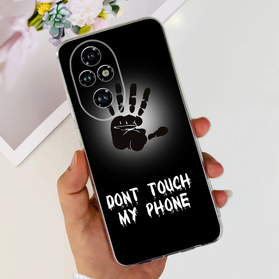 Cute Painted Clear Silicone Case - Soft Protective Cover