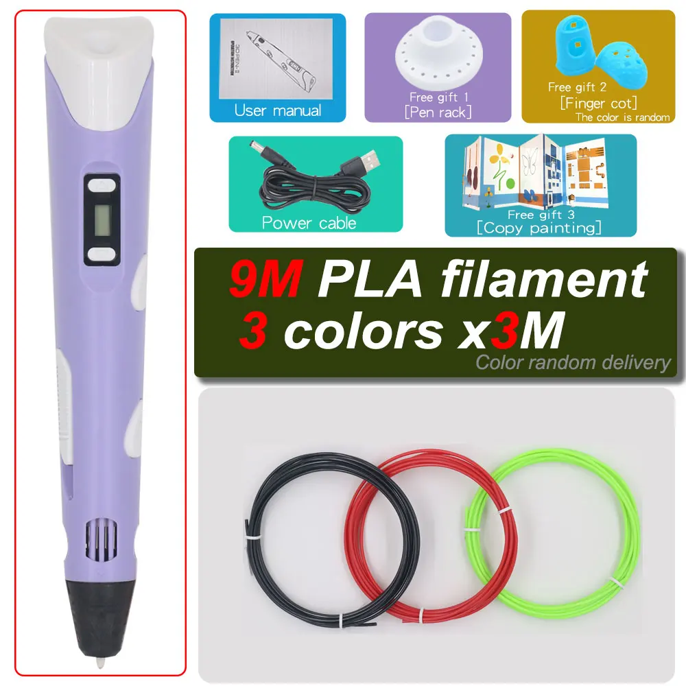 Purple with 9M PLA