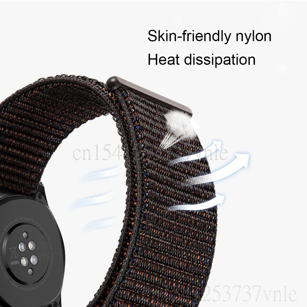 16MM Universal Kids Smart Sport Watch Band nylon Strap Adjustable