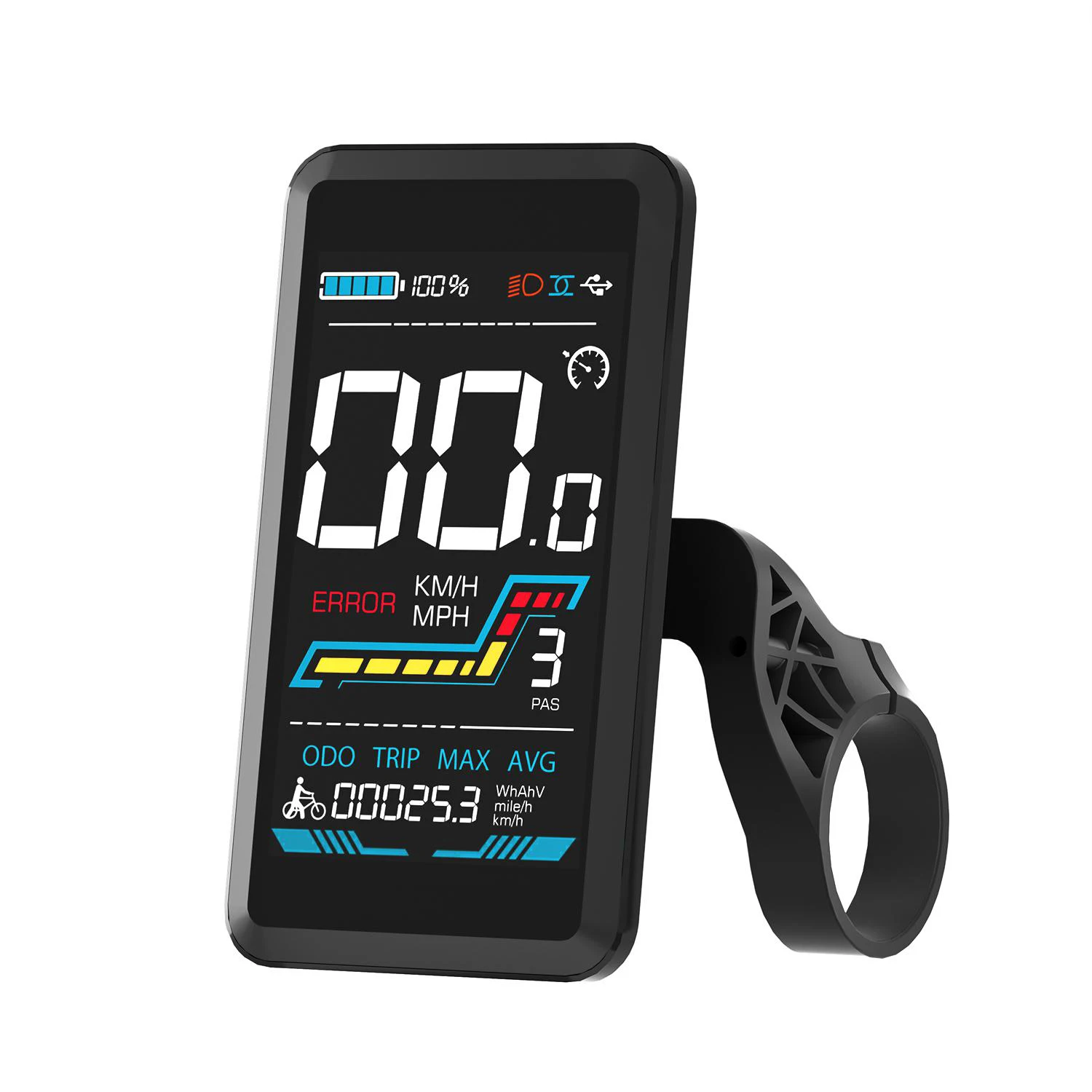 Haytrix H6C-2 Display per biciclette elettriche con Bluetooth - Schermo Haytrix H6C-2 Display per biciclette elettriche con Bluetooth - Schermo