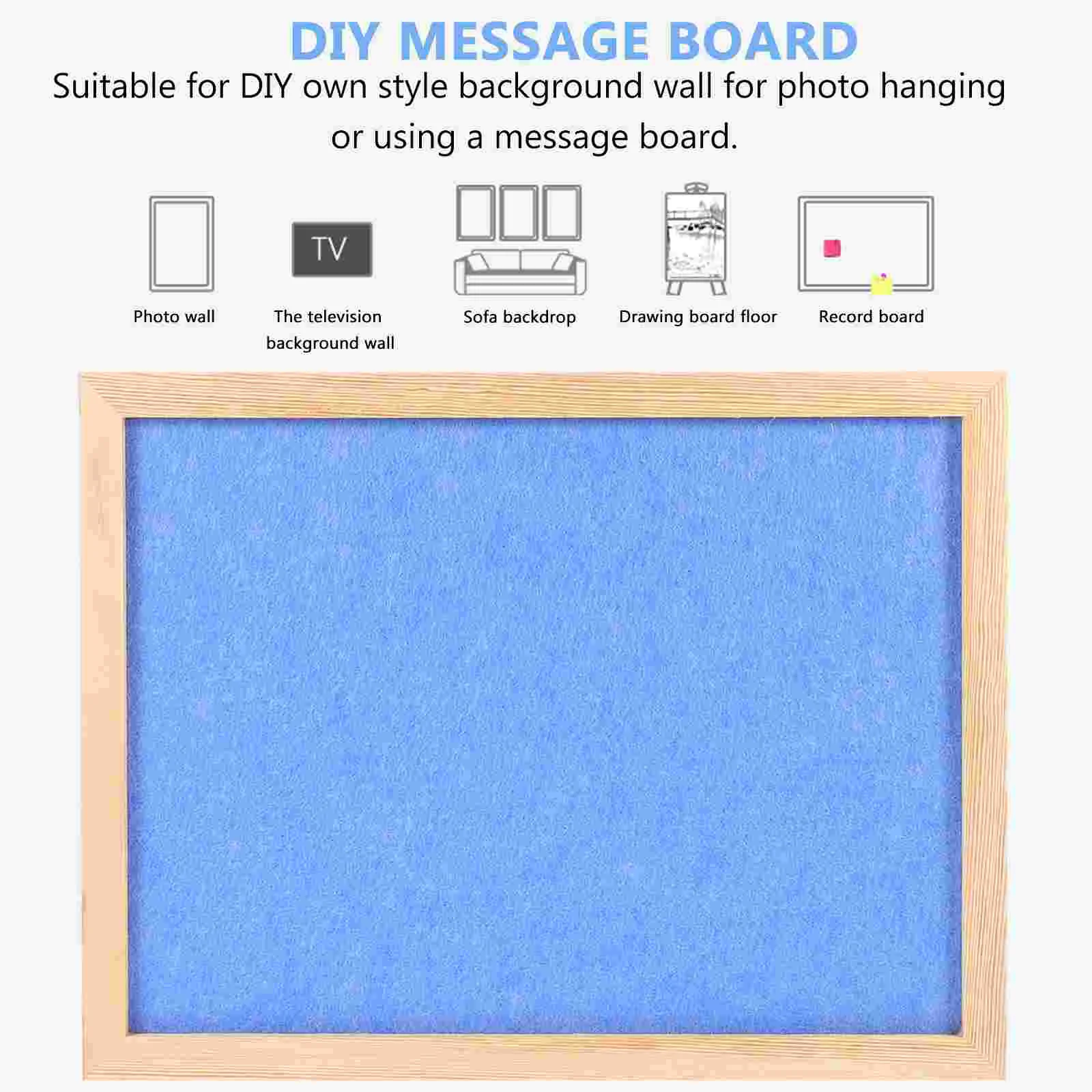 Bulletin Board Message Cork Magnetic Display Hanging Memo White Notice Whiteboard Framed