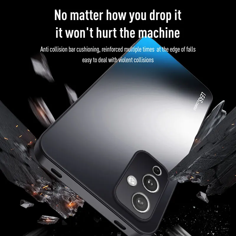 Frosted Matte Dazzling Silicone Protection Phone Case
