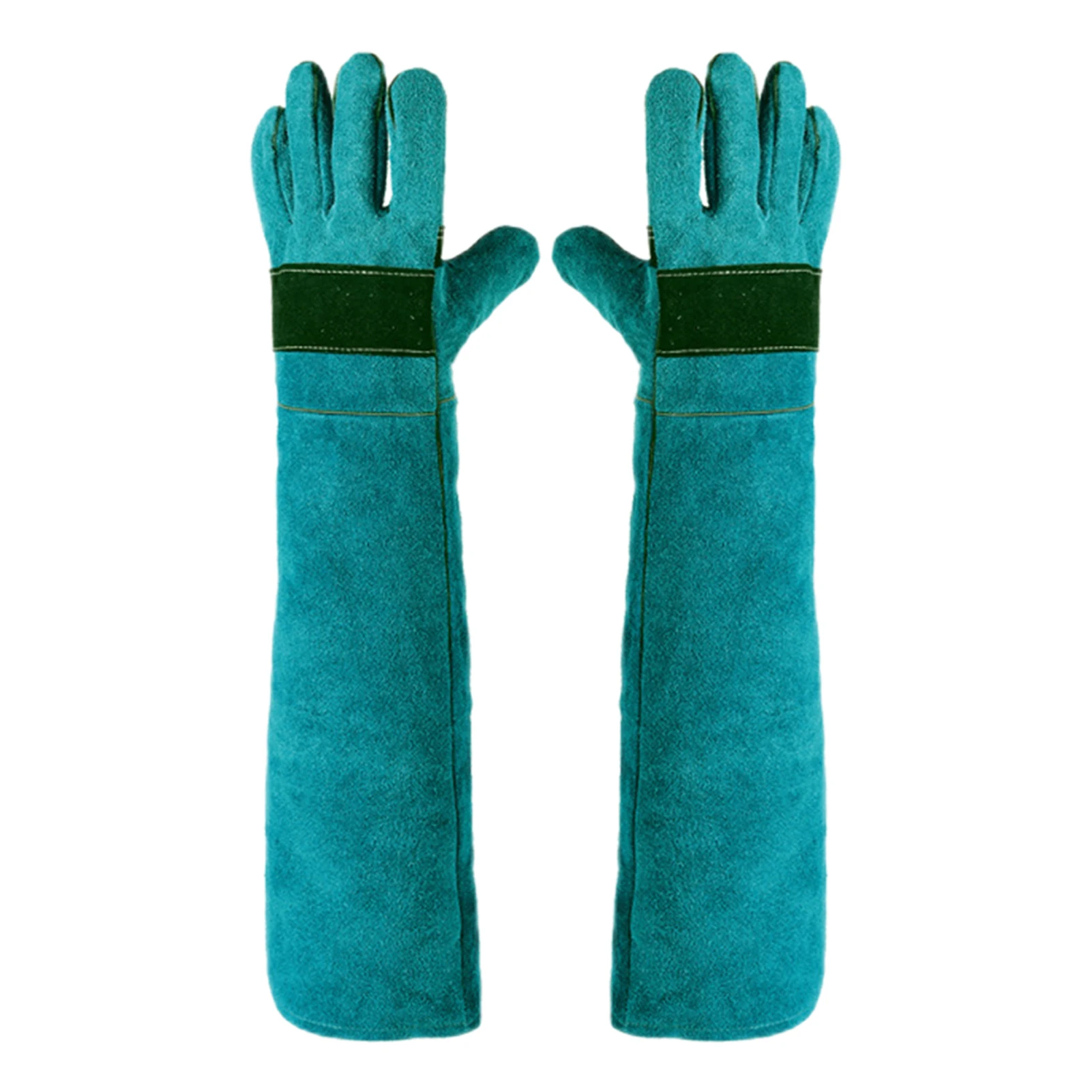 Animal Handling Gloves Durable Anti-Bite Leather Protective Gloves Thick And Durable Pet Feeding Protective For Small