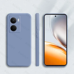 Soft Original Liquid Silicone Phone Case - Full Back Cover, 6.67 Inch for Realme Neo 7x (Lavender Grey)