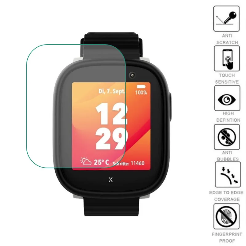 5Pcs Tpu Soft Child Smartwatch Protezione Per Pellicola Protettiva Per Xplora X6/X5 Play Kids Smart Watch X6Play X5Play Cover Protettiva Per Schermo