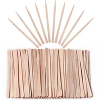 100pcs Disposable Waxing Wooden Tongue Depressor Body Hair Removal Stick Tongue Depressor 2