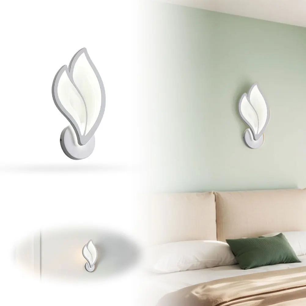 LED Wall Lamp Wall Light Led Light Petal Wall Light Fixture Acrylic LED Porch Light Modern Wall Pack for Bedroom Living Room