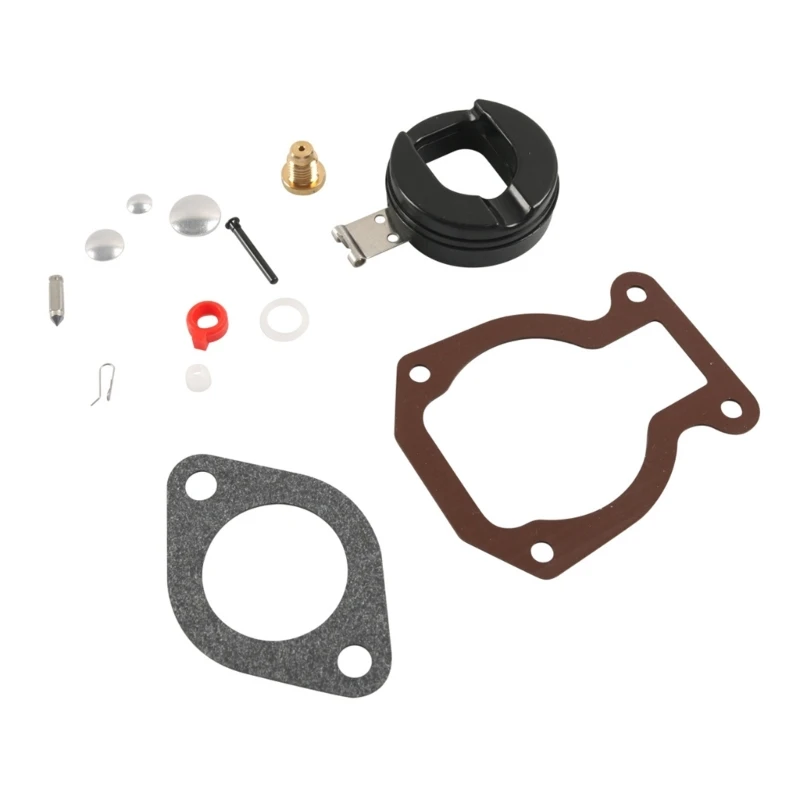 

Compatible For 9.9 HP 15 HP 1974-1988 398453 398452 Outboard Motor Carburetor Carb with Float Repair Rebuild Accessories