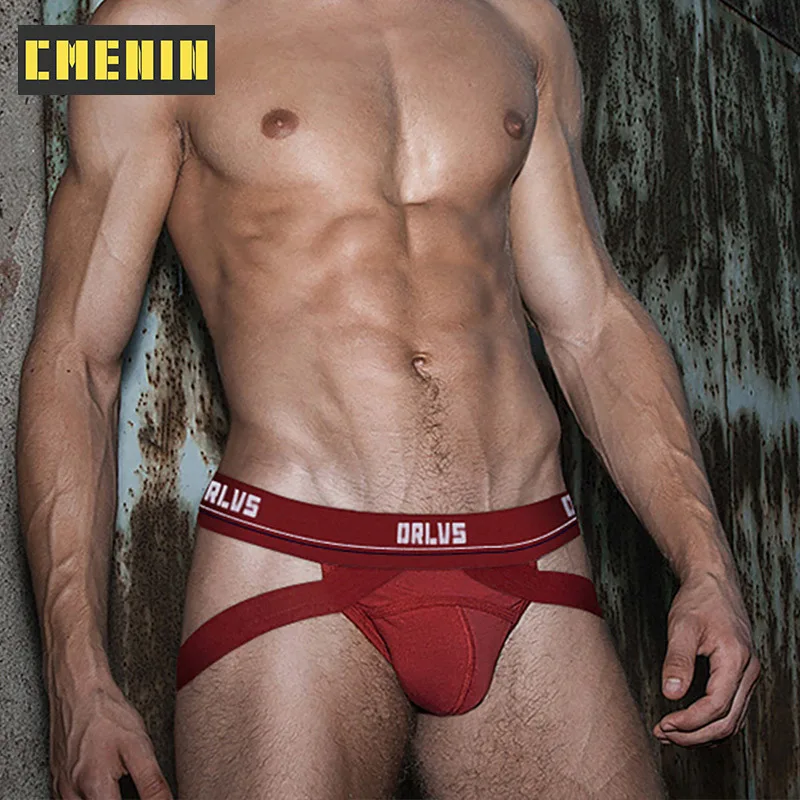 

Sexy Gay Men Underwear Jockstrap Briefs Cueca Male Panties G String Thongs Men Underware Lingerie Sissy Panties Jock Strap OR405
