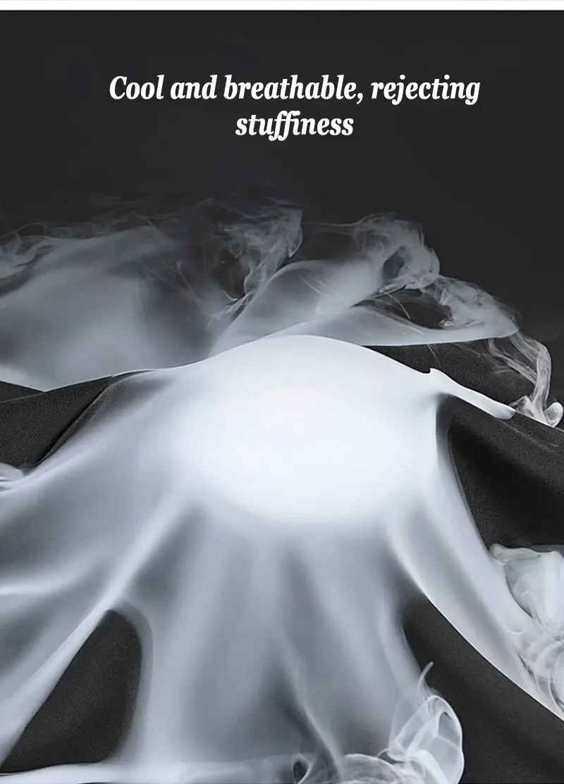 S430432c20d5140a9a0446ec78f507e295 Ice Silk Pants Men's Shorts Summer Thin Quarter Pants Loose Size Quick Drying Pants Available in Black and Grey Mallzona