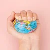 12Pcs Earth Squeeze Balls Soft Foam Globe Stress Relief Squeeze Toys Hand Wrist Exercise Sponge Toy for Kids Educational Gifts 2
