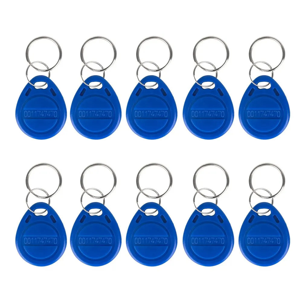 Multicolor RFID 125KHz Access Control Keyfob Set - Pack of 20