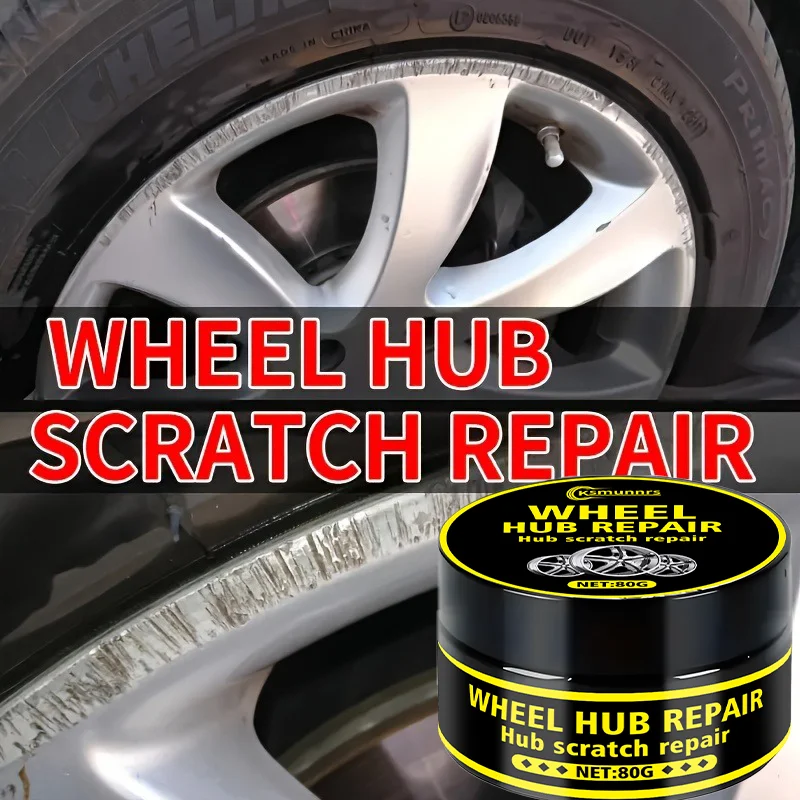 유니버설 휠 허브 수리 페이스트 - 알로이 휠과 타이어 림의 흠집과 마모를 수리하기 위해 특별히 설계됨