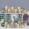 Dollhouse Miniature Accessories 1/12 Forest Family Home Furniture Collection Set Kitchen Cooking Pots For Children Girls Gift 6