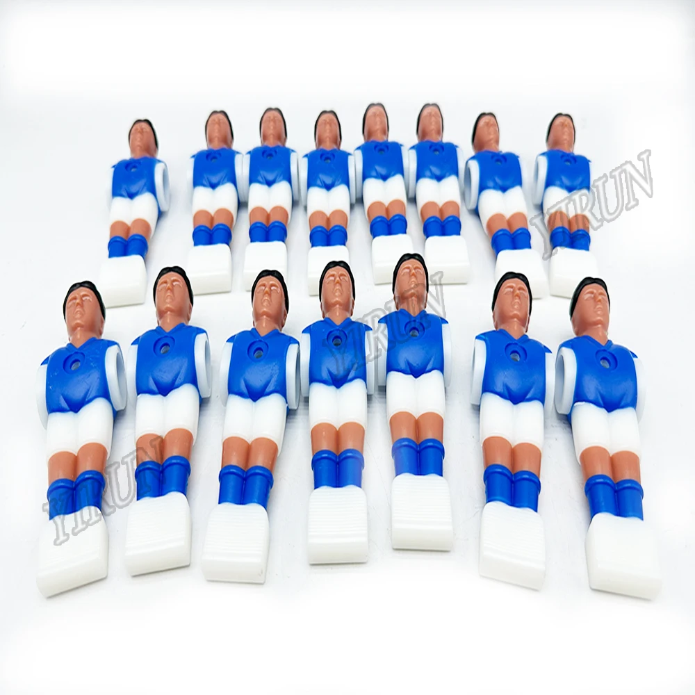 11 PCS Football Player Table Soccer Mini Men Replacements Plastic Doll Tabletop Puppet Figures Kids Game
