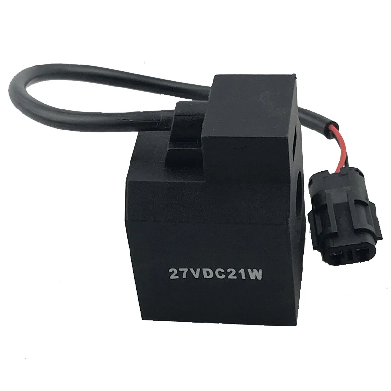 rapida e lenta engrenagem solenoide valvula bobina dc24v dc12v 21w 01