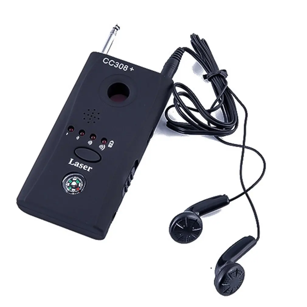

Multi-Function Wireless Camera Lens Signal Detector CC308+ Radio Wave Signal Detect Full-range WiFi RF GSM Scanner