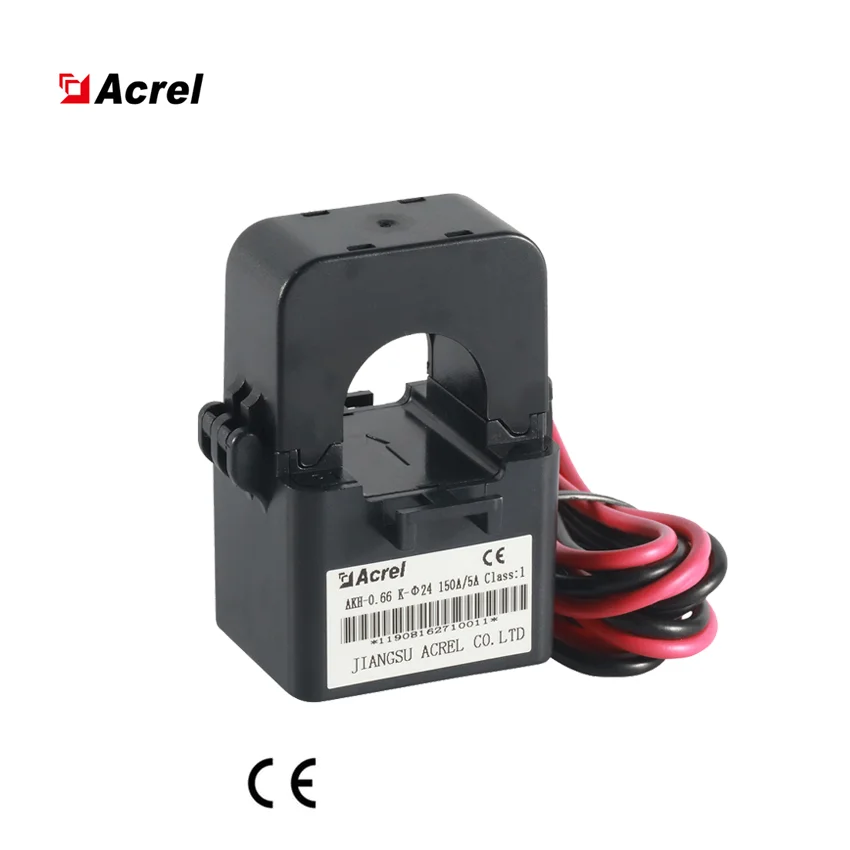 

l Akh-0.66/K-24 Clamp On Split Core Electronic Electricity Data Logger Energy Meter 3 Phase For Current Transformer