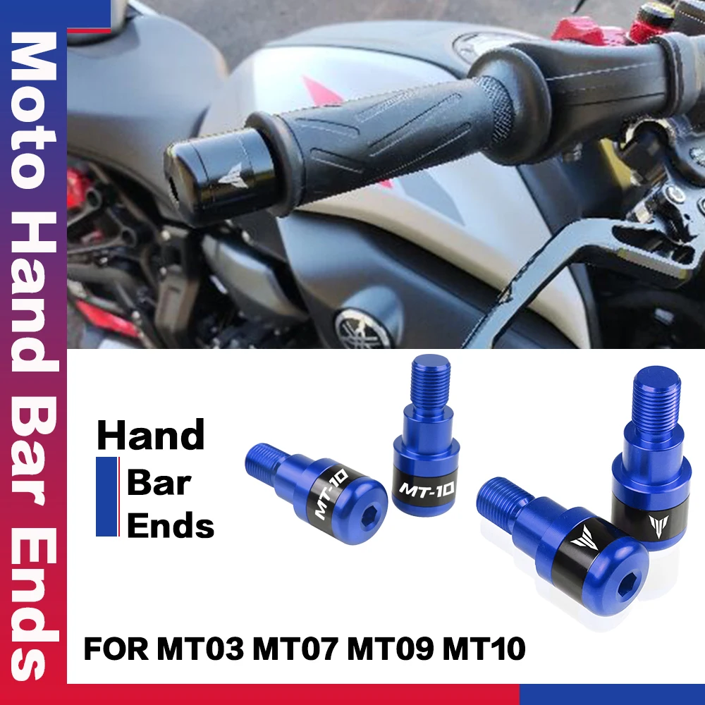 

Motorbike Accessories Handlebar Grips Plug Slider Handle Bar Ends For YAMAHA MT03 MT07 MT09 MT10 MT 03 07 09 10 TRACER 900 GT