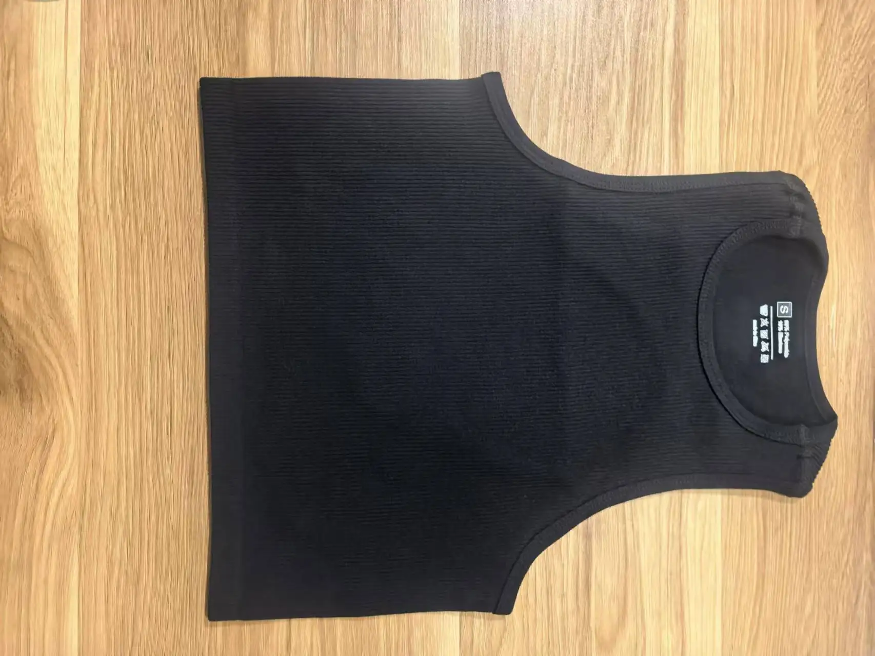 Seamless knitted high-elastic belly-baring yoga vest sleeveless casual sexy ribbed vest nylon quick-drying running fitness sport