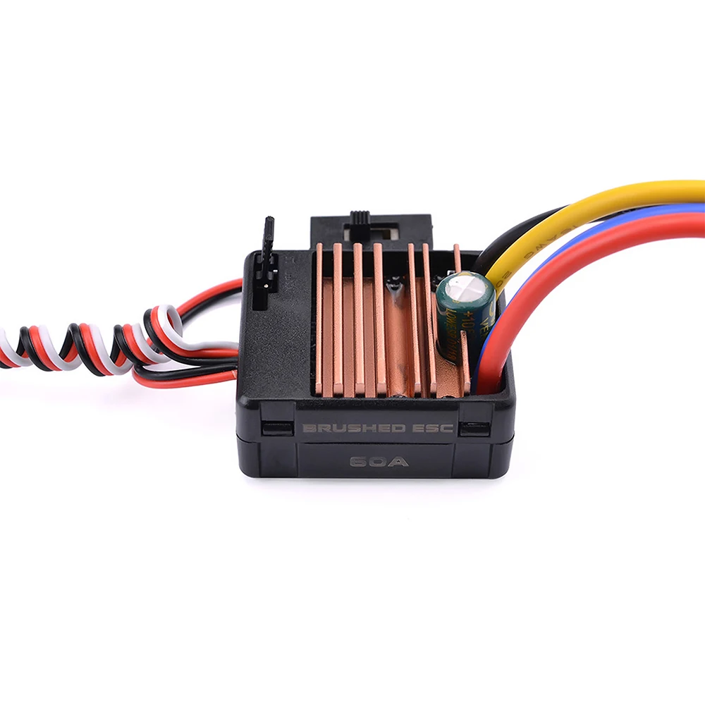 Moteur RC 540 13T-27T Brushless avec ou sans ESC 60A
