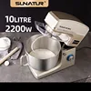 SUNATUR 10LStand Mixer Dough Kneading Planetary Proccessor Beater Machine Electric Kitchen Blender Cake Automatic Home Appliance 3