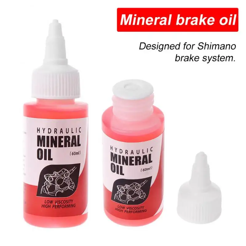 Bicycle Disc Brake Cycling Bicycle Brake Mineral Oil System 60ml Fluid MTB Bike 27RD Road Bike Hydraulic Disc Brake Mineral Oil Mountain Bicycle Disc Brake Mountain Bike Disc Brake