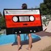 Retro Cassette Music Tape Big Microfiber Beach Towels Quick Dry Towel Sand Beach Towels Pool Towel For Travel Swim Pool Yoga 2