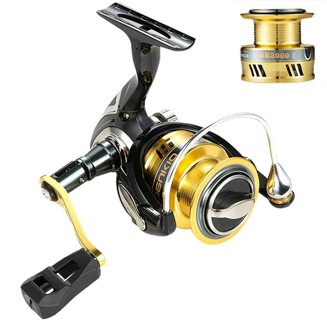 Spinning Reel Gear Ratio 7.1:1 Max Drag 8kg Full Metal Long-casting Fishing  Reel Fishing Tackle Accessories - AliExpress