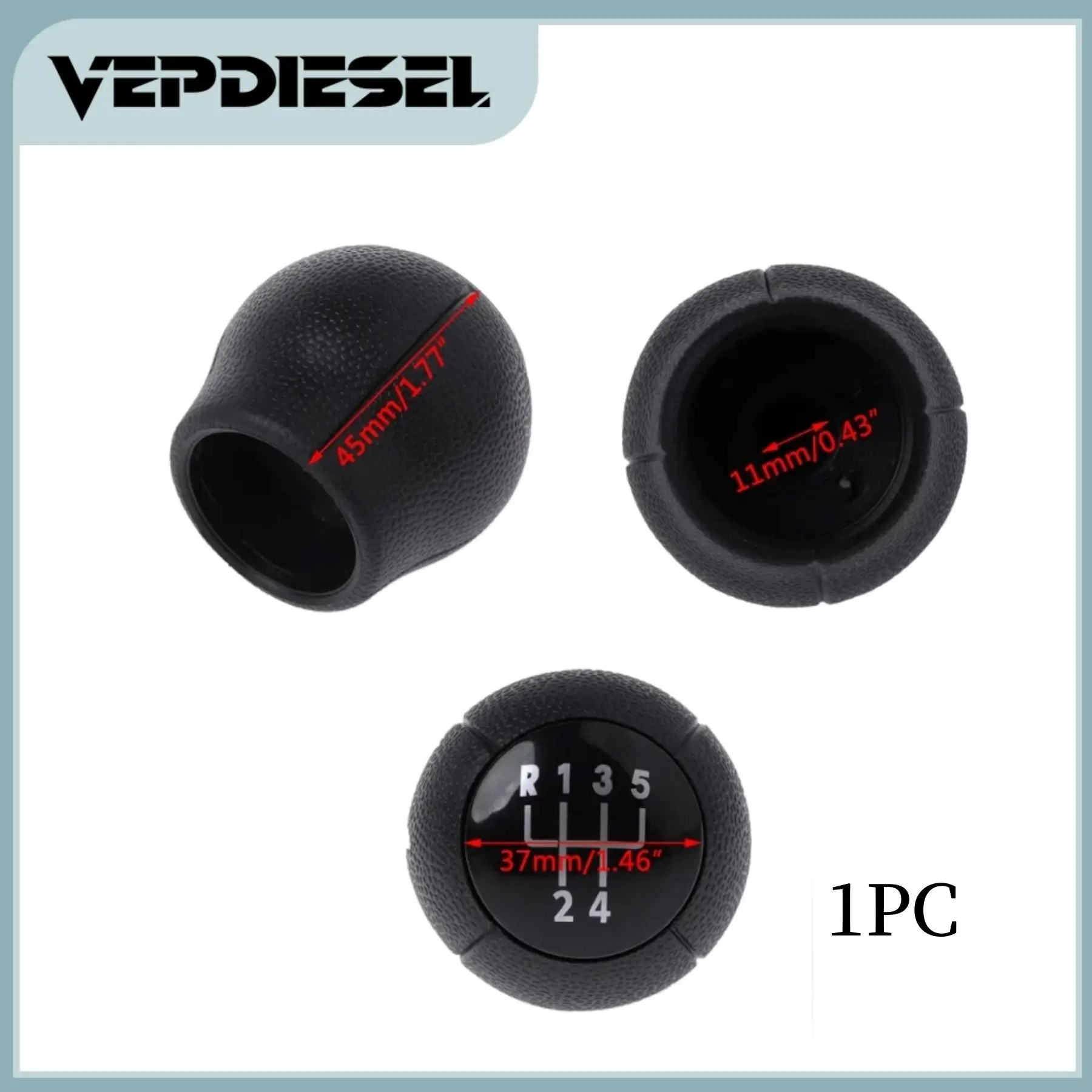 

1pc 5 Speed Manual Gear Shift Knob For Corsa Astra F/G Sintra Tigra Zafira A Vectra B 1991-2009 Auto Accessories