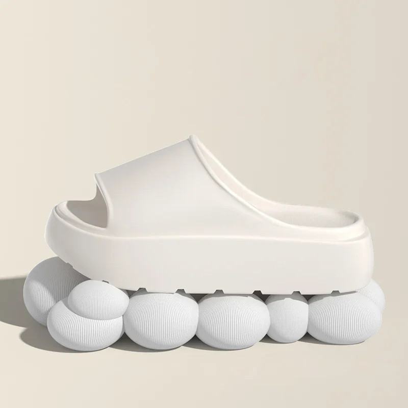 여성용 브리프 단색 홈 슈즈, 아늑한 슬라이드, 부드러운 팬츠 슈즈 샌들, 슬리퍼 쪼리, 새로운 패션, 여름 