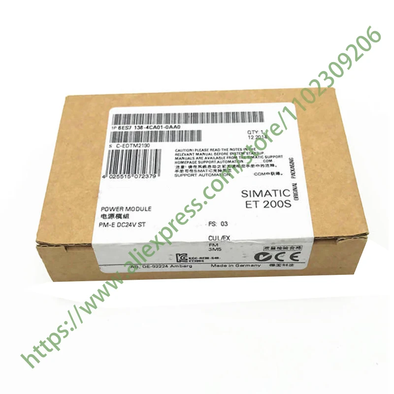 

New Original Plc Controller ET200S 6ES7131-4BD00-0AA0 6ES7138-4CA01-0AA0 Moudle Immediate delivery