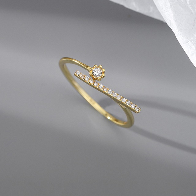 Heart Finger Open Rings For Women Girls Silver Color Metal Party Wedding Geometric Fashion Knuckle Jewelry Couple Gifts