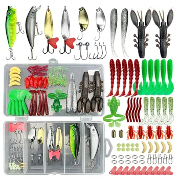 84/107/78/284/139pcs Fishing Lure Kit 1