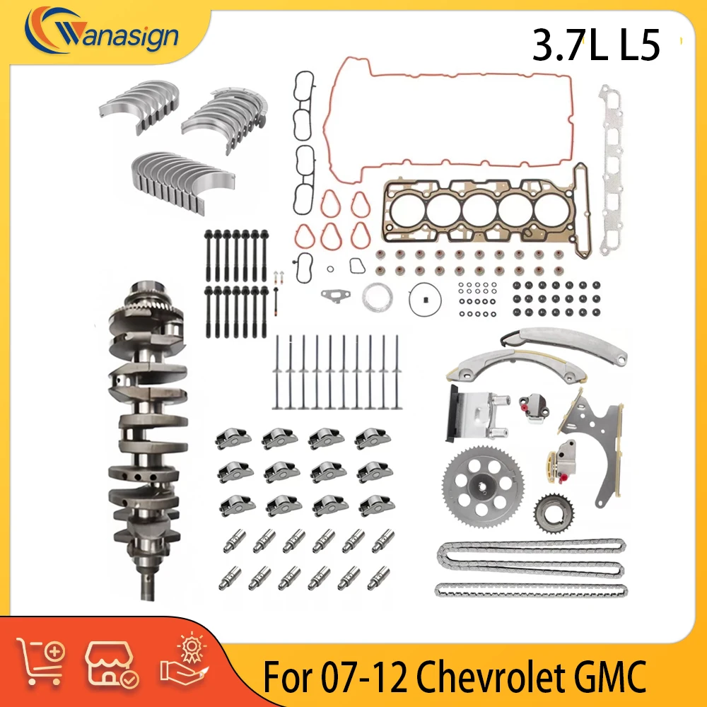 Valve Cover Gasket Set – Fits Chevy Colorado GMC Canyon Hummer H3 3.5L L5 (2004-2006)