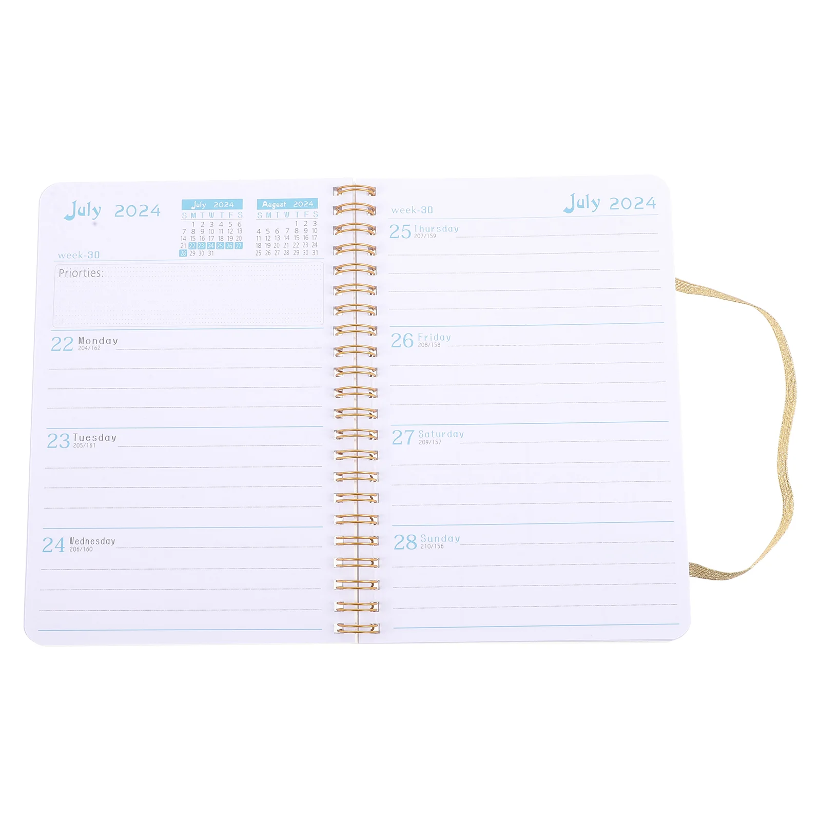 

2024-2026 Academic Year Day Planner Weekly Agenda Organizer Book Monthly Notebook To Do List Notebook Memo Calendar Home