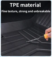 For Kia EV5 Custom Fit TPE Floor Mats Full Coverage Waterproof Wear Resistant Odorless Interior Modified Aftermarket Accessories 6