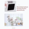 Modern Decorative Artificial Flower Vase Butterfly Girl Sculptures Interior Home Resin Ornaments Household Decoration Vases 5