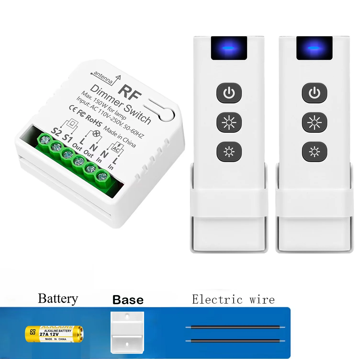 1 Receiver 2 Remotes