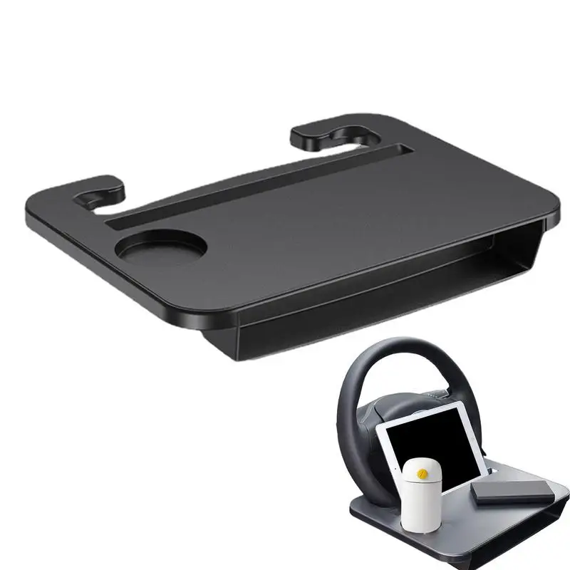 

Car Steering Wheel Table Car Table Eat Work Cart Drink Food Coffee Goods Holder Tray Car Holder Accessories Laptop Bracket Table