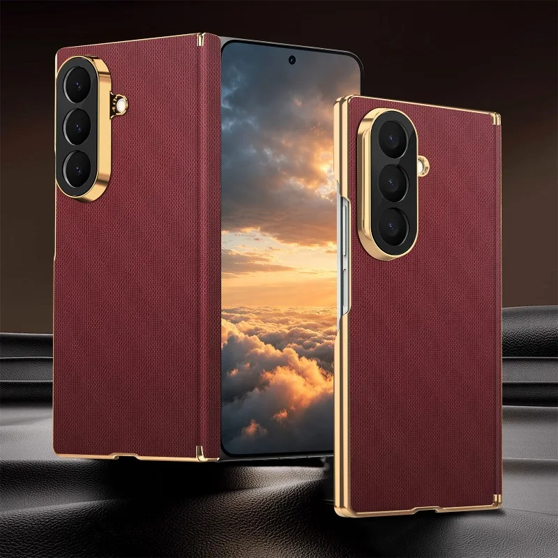 Ultra Luxury Leather Armor Case