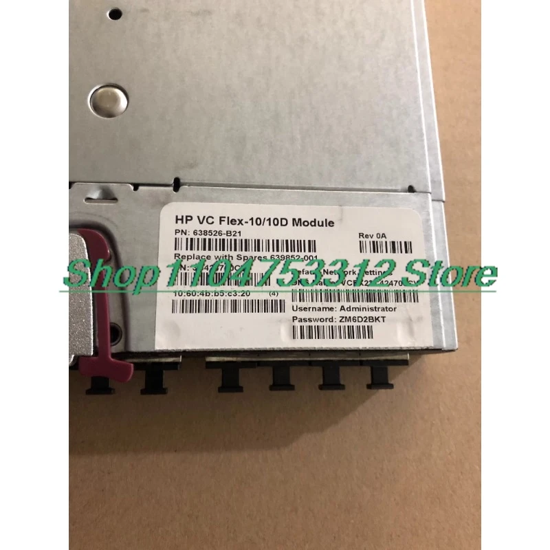 638526-B21 639852-001 Virtual Con t Flex-10/10D용