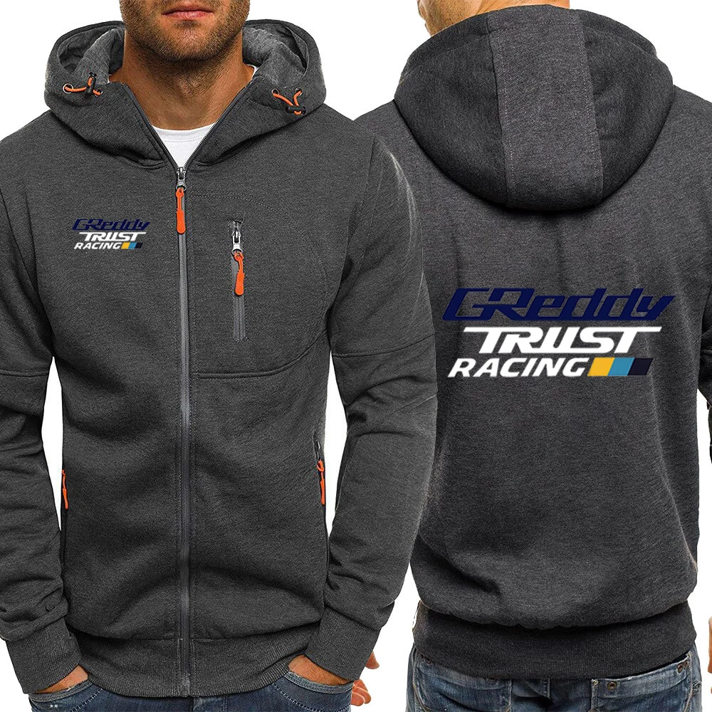 Tri Color Hooded Jacket For Men Spring Autumn