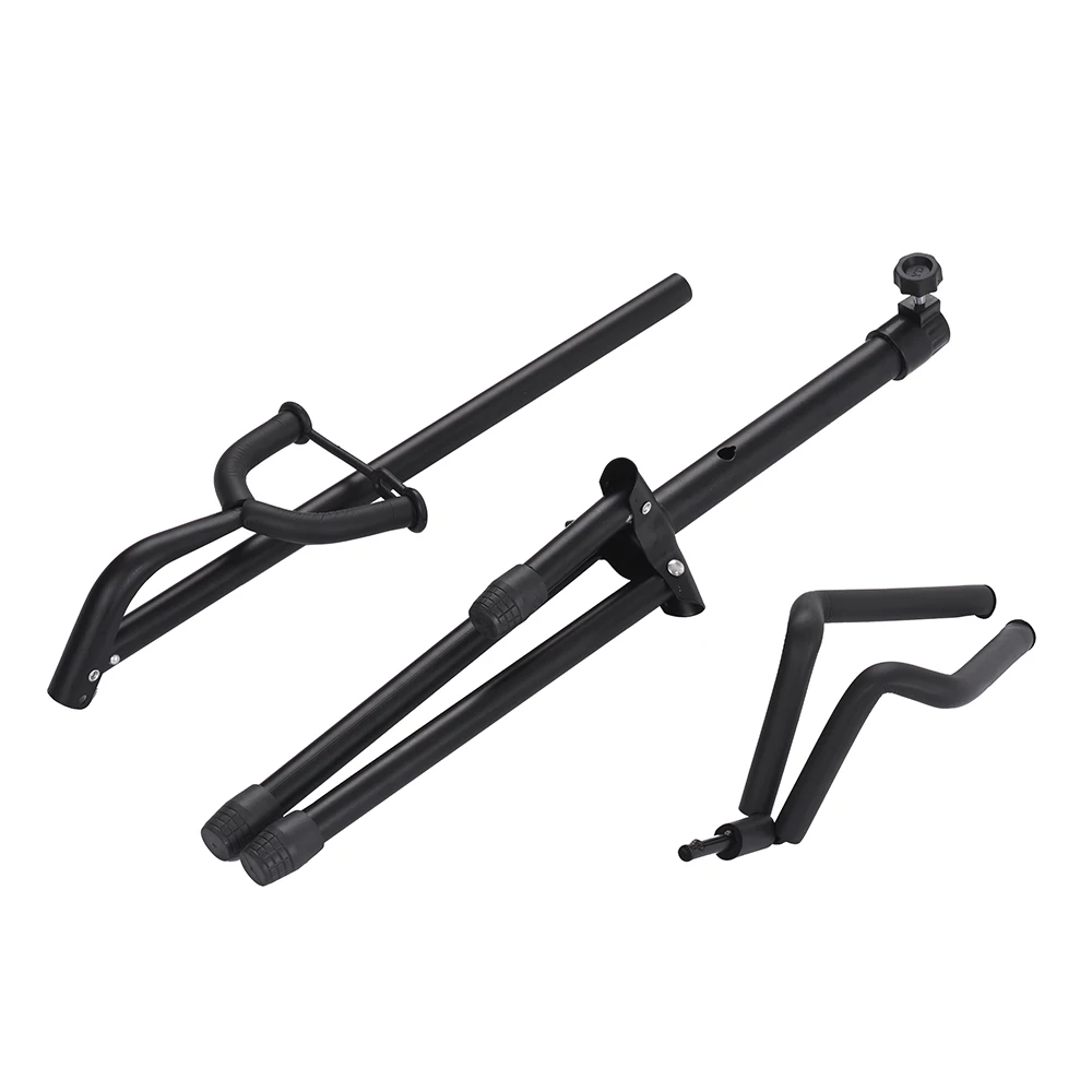 Premium Metal Tripod Guitar Floor Stand for Acoustic & Electric Instruments