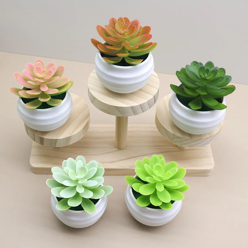 حوض بلاستيكي أبيض نباتي أخضر عصاري صناعي، عتبة نافذة منزلية، مكتب مكتب غرفة نوم وحمام بمظهر طبيعي