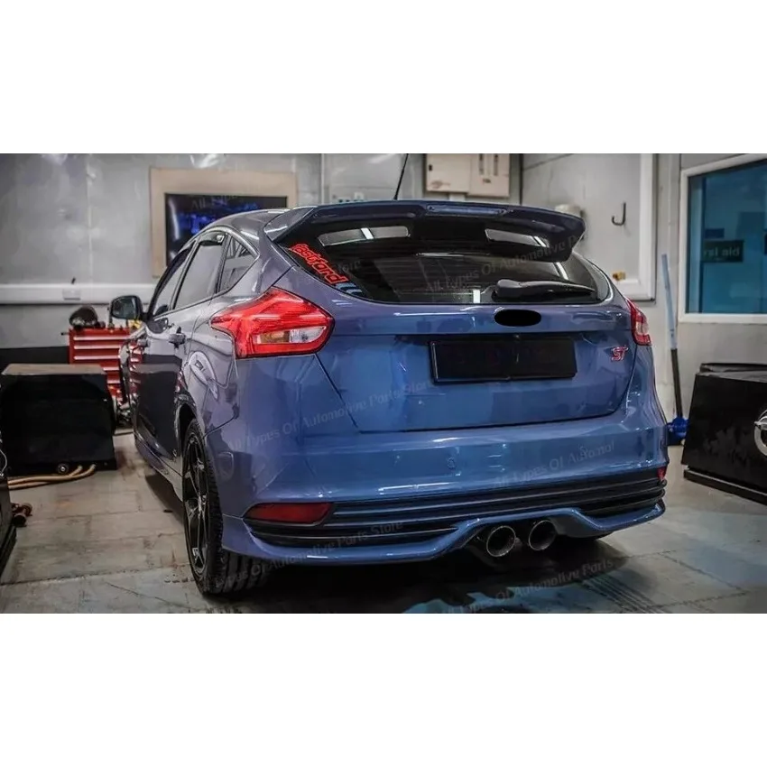 Spoiler sul tetto posteriore labbro dell'ala per Ford Focus MK3 MK3.5 ST 2012-2018 ali posteriori del bagagliaio kit corpo ala superiore tuning ricambi auto trim - Image 3