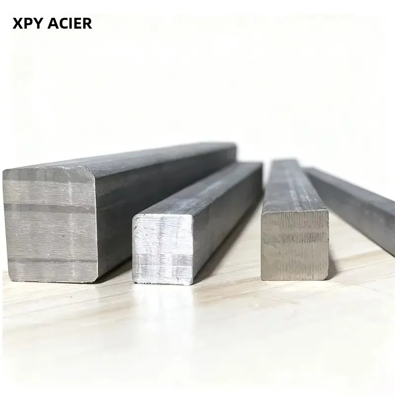 Barre carrée en acier au carbone de 5mm, tige carrée en acier de 20mm, barre carrée en acier de 6mm, barre métallique de 10mm, bâton métallique de 12mm