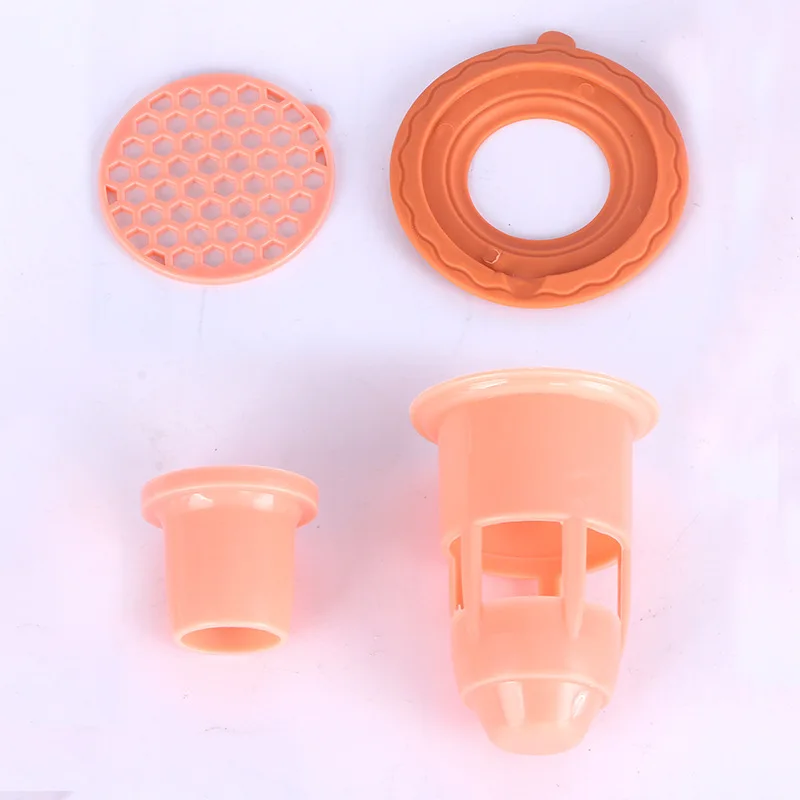 Silicone Shower Drain Cover Hair Catcher Anti-Clog Bathroom Floor Strainer Plug Trap Waterproof Sink Filter Fittings Accessories floor drain filter,floor drain deodorant,shower drain cover,shower drain