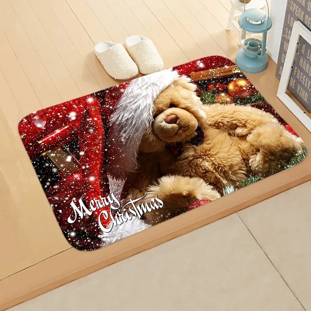 거실 입구 입구 바닥 매트, 욕실 흡수성 카펫, 크리스마스 홈 장식, 복도 발코니 발 매트